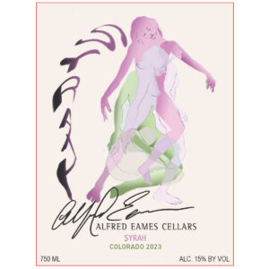 Alfred-Eames-Cellars-Colorado-Winery-Syrah-Label