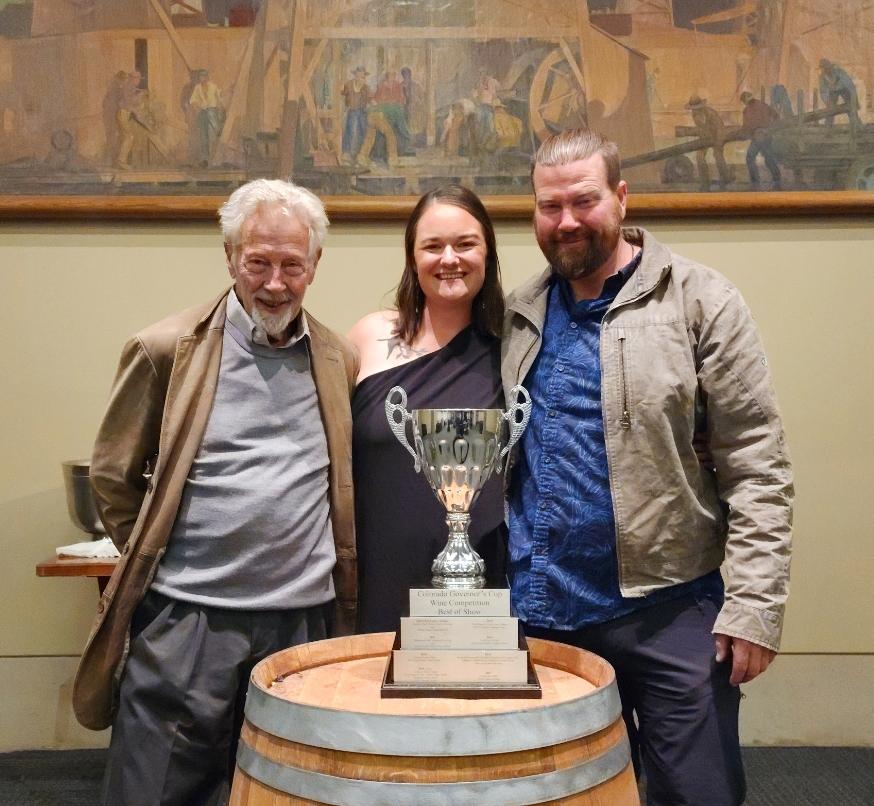 award winning alfred eames wine paonia, colorado